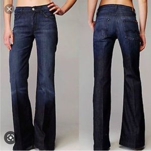 7 For All Mankind Trouser Ginger Flare Jean